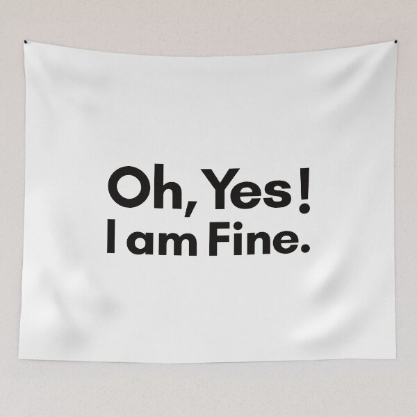 Item preview, Oh yes i am fine funny words designed and sold by Innet.