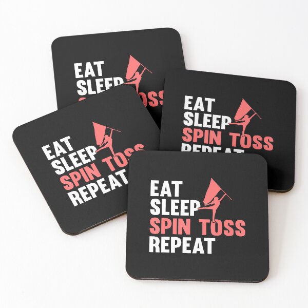 Item preview, Color Guard Eat Sleep Spin Toss Repeat designed and sold by donadonvgran.