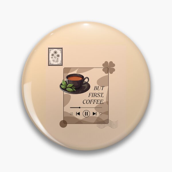 Item preview, But First, Coffee | Fun Quote | Premium designed and sold by suave-designs.