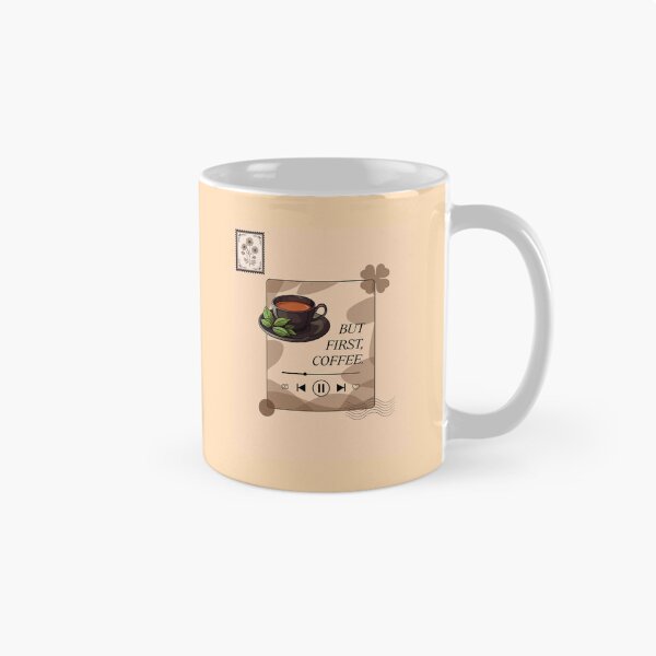 Item preview, But First, Coffee | Fun Quote | Premium designed and sold by suave-designs.