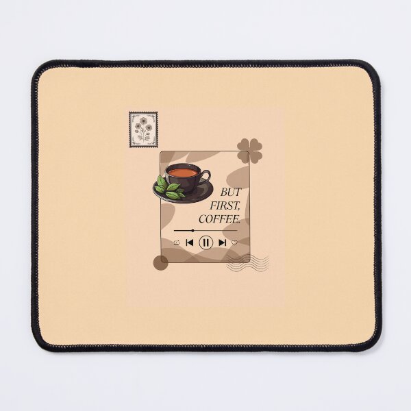 Item preview, But First, Coffee | Fun Quote | Premium designed and sold by suave-designs.