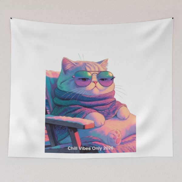 Item preview, Chill Vibes Only 2026 designed and sold by VikrantCreative.
