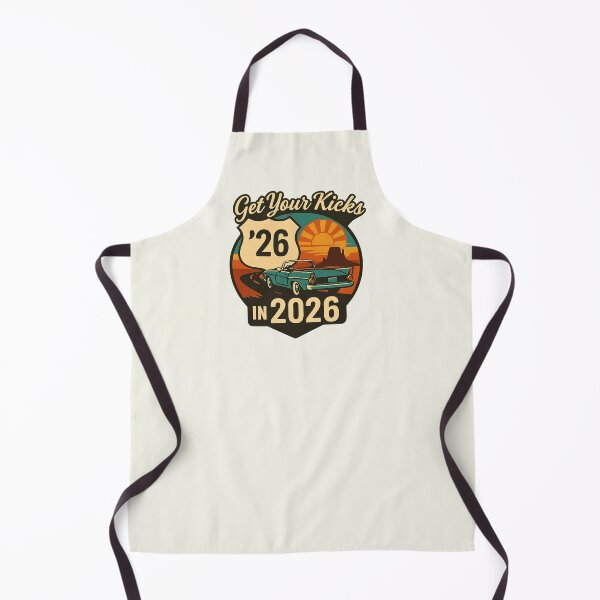 Item preview, Get Your Kicks in 2026 New Year Travel Vintage designed and sold by SunfullyYours.