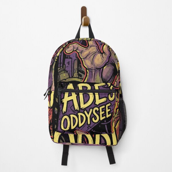 Item preview, Abe Oddworld Abe's Oddysee Exoddus Munch's Oddysee Soulstorm Mudokon Slave Glukkon Slig RuptureFarms Scrab Paramite Fan Art Portrait Poster T-Shirt Sticker Print Gift designed and sold by Senpaiwaves.
