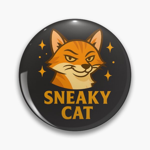 Item preview, Sneaky cat designed and sold by Jaideemak.