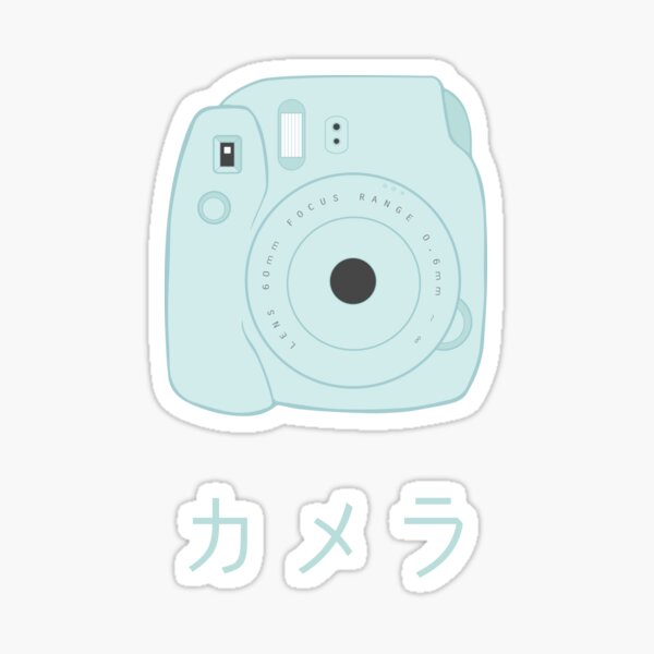 Polaroid Camera Sticker – Beach Bum Travel Club