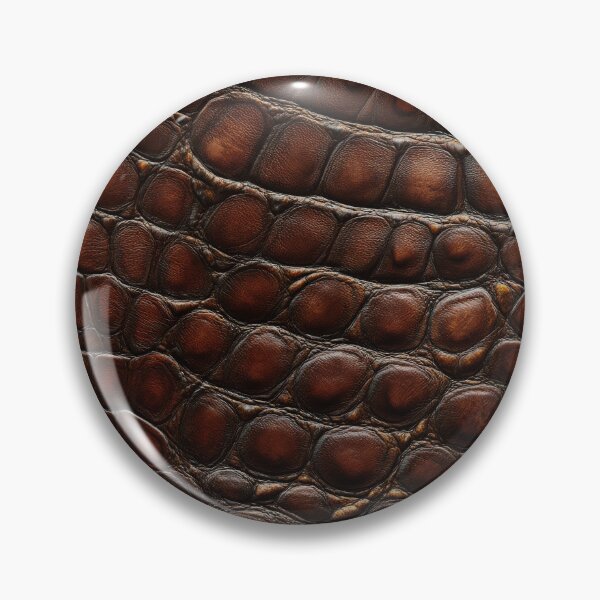 Item preview, Brown Crocodile Leather Texture – Luxury Embossed Reptile Skin designed and sold by NewArt33.