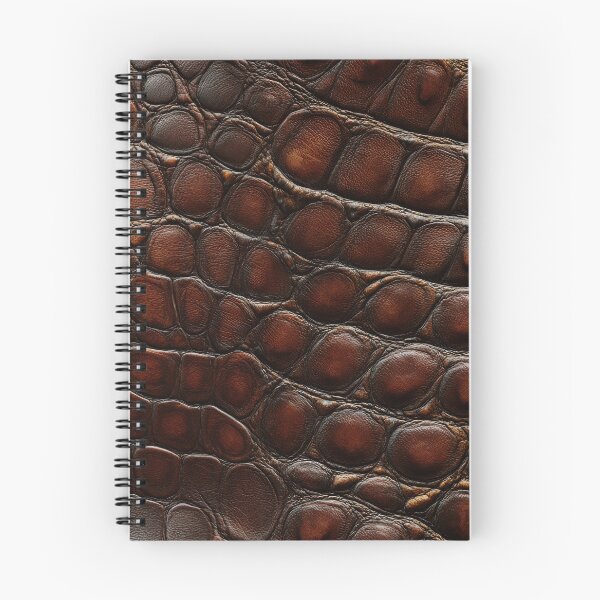 Item preview, Brown Crocodile Leather Texture – Luxury Embossed Reptile Skin designed and sold by NewArt33.