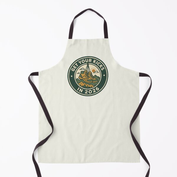 Item preview, Get Your Kicks in 2026 Hiking Nature New Year Vintage designed and sold by SunfullyYours.