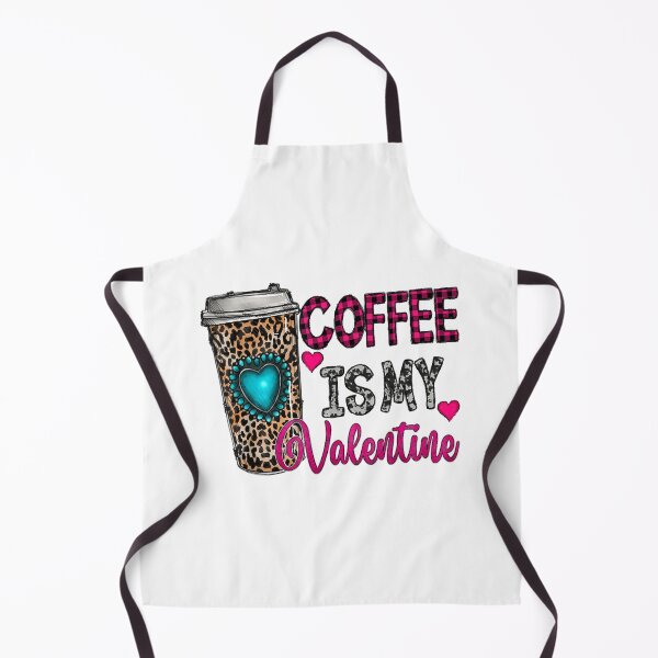 Item preview, Coffee Is My Valentine Coffee Lover Leopard Buffalo Plaid designed and sold by FlorineCathy.