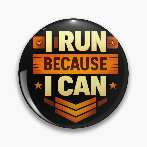 Item preview, I Run Because I Can Motivational Running Design designed and sold by endurothreads.