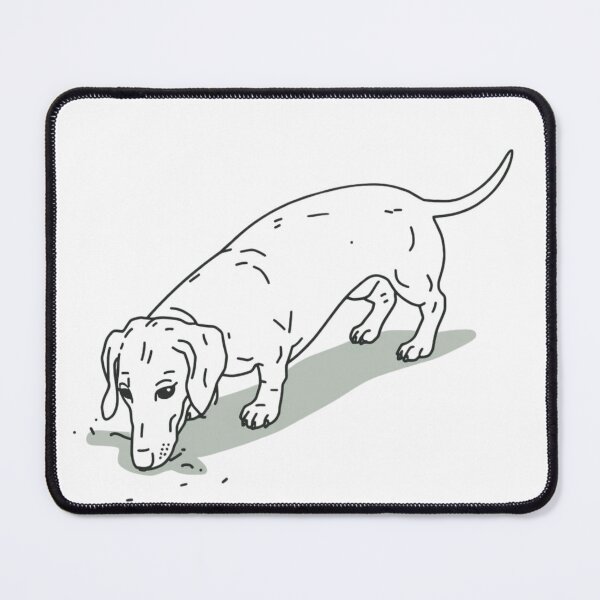 Item preview, Sausage Dog Snooping Around designed and sold by DachshundSociety.