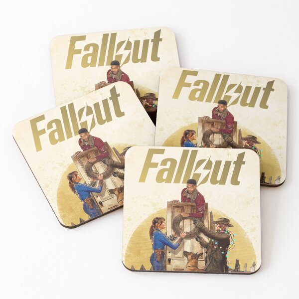Item preview, Fallout Tv Show Sticker, Prints, Pin, Acrylic Block designed and sold by xybiit.