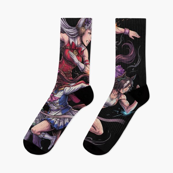 Item preview, Umamusume Pretty Derby Horse Girl Racing Track Start Gate Finish Line Tokai Teio Special Week Silence Suzuka Gold Ship Kawaii Anime Idol Sprint Fan Art Poster T-Shirt Sticker Print Gift designed and sold by Senpaiwaves.