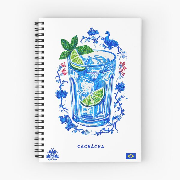 Item preview, Vintage Editorial Artwork Featuring Cachaça Drink, Tropical Motifs, and Brazilian Cultural Accents designed and sold by KrintoryTees.