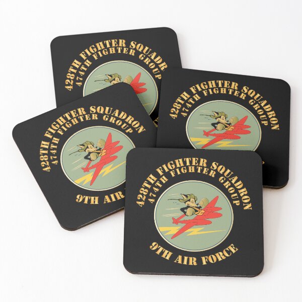 Item preview, AAC - 428th Fighter SQ - 474th Fighter Group - 9th AF X 300 designed and sold by Military Insignia Products.