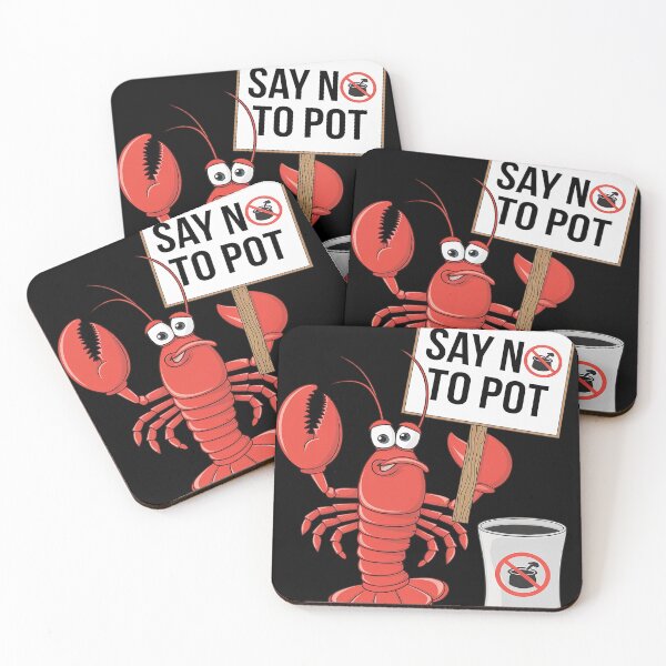 Item preview, Funny Crawfish Boil Crew Pun Lobster Say No To Pot Festival  designed and sold by MyzoToyota.