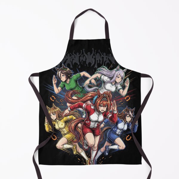 Item preview, Umamusume Pretty Derby Horse Girl Racing Track Start Gate Finish Line Tokai Teio Special Week Silence Suzuka Gold Ship Kawaii Anime Idol Sprint Fan Art Poster T-Shirt Sticker Print Gift designed and sold by Senpaiwaves.