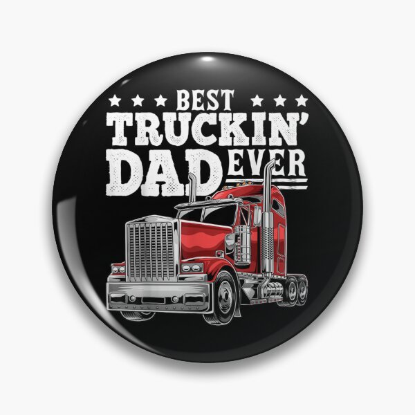 Item preview, Best Truckin Dad Ever Big Rig Trucker Father's Day gift designed and sold by FlorineCathy.