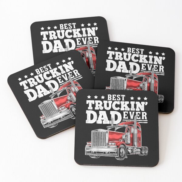 Item preview, Best Truckin Dad Ever Big Rig Trucker Father's Day gift designed and sold by FlorineCathy.