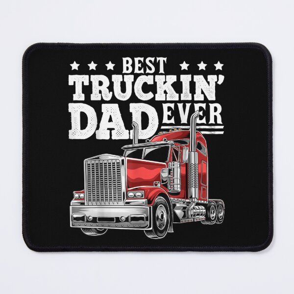Item preview, Best Truckin Dad Ever Big Rig Trucker Father's Day gift designed and sold by FlorineCathy.