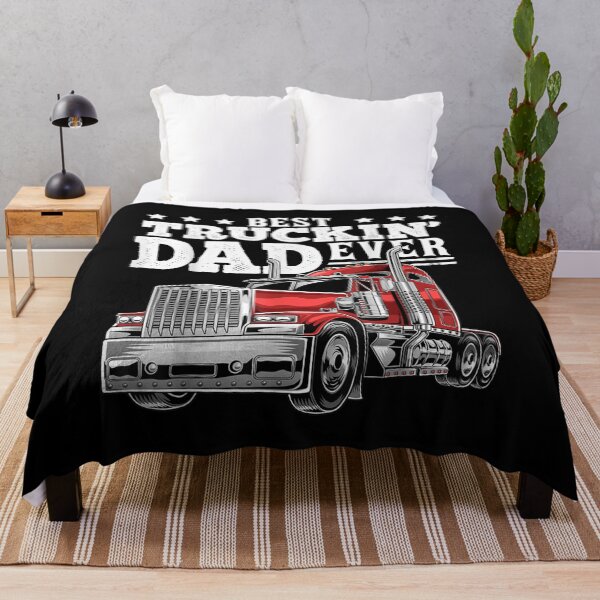 Item preview, Best Truckin Dad Ever Big Rig Trucker Father's Day gift designed and sold by FlorineCathy.