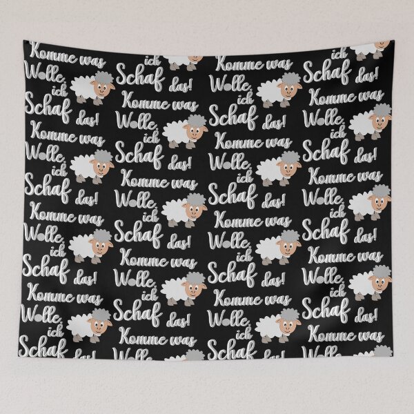 Item preview, I can do it, I'm a sheep, that funny motif designed and sold by MyPersonalShirt.