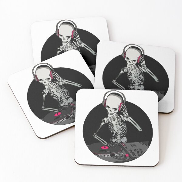 Item preview, DJ Skeleton Night Vibes Aesthetic designed and sold by Oniyasha.