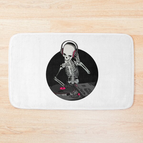 Item preview, DJ Skeleton Night Vibes Aesthetic designed and sold by Oniyasha.