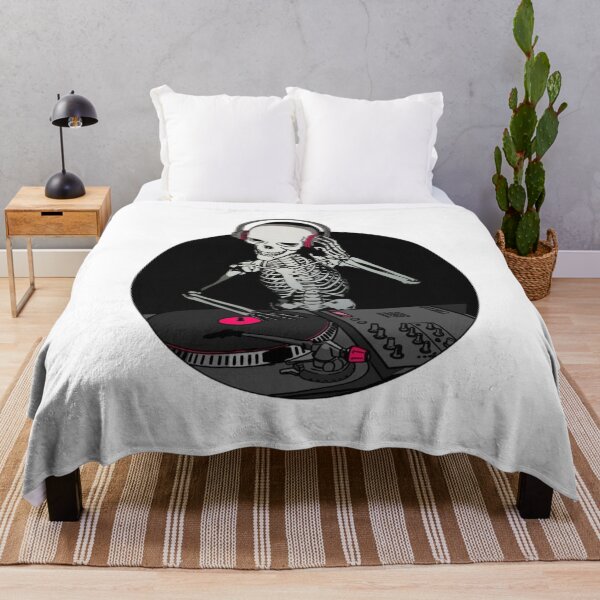 Item preview, DJ Skeleton Night Vibes Aesthetic designed and sold by Oniyasha.