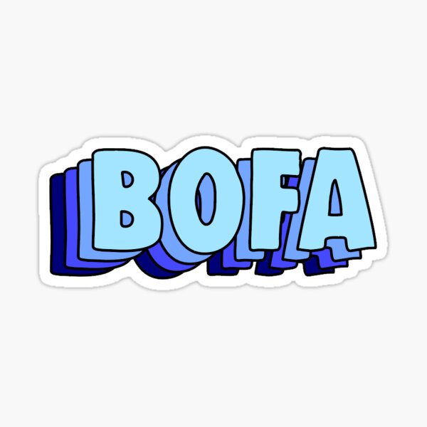 bofa Sticker