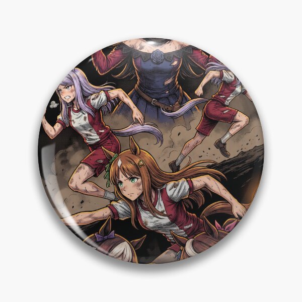 Item preview, Umamusume Pretty Derby Horse Girl Racing Track Start Gate Finish Line Tokai Teio Special Week Silence Suzuka Gold Ship Kawaii Anime Idol Sprint Fan Art Poster T-Shirt Sticker Print Gift designed and sold by Senpaiwaves.