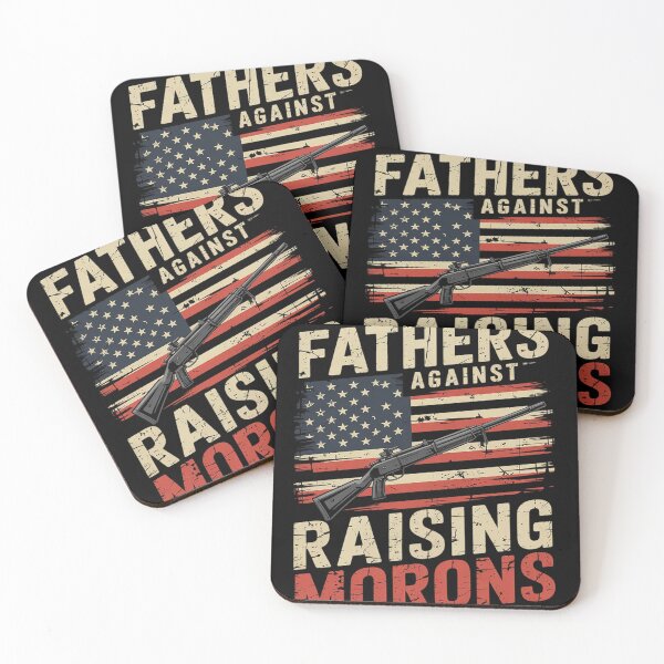Item preview, Fathers Against Raising Morons American Flag Father's Day5 designed and sold by KotexTemu.