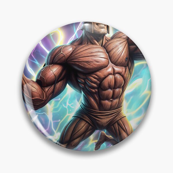 Item preview, Voltage Titan: Anatomical Power in Electric Fury designed and sold by ForeverPrintsOK.