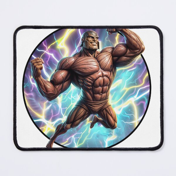 Item preview, Voltage Titan: Anatomical Power in Electric Fury designed and sold by ForeverPrintsOK.