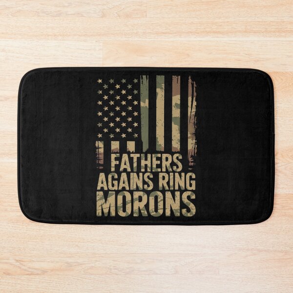 Item preview, Fathers Against Raising Morons Camo USA Flag Father's Day  designed and sold by KotexTemu.