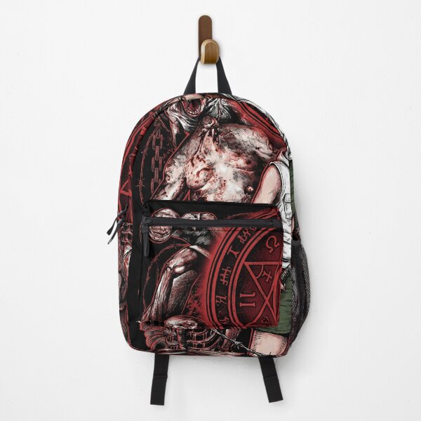 Item preview, Silent Hill 3 Cheryl Masons Nightmare Heather Horror Monsters Closer Double Head Nurse Pendulum Slurper Valtiel Missionary God Psychological Terror Fan Art Collage Poster T-Shirt Sticker Pyramid Head designed and sold by Senpaiwaves.