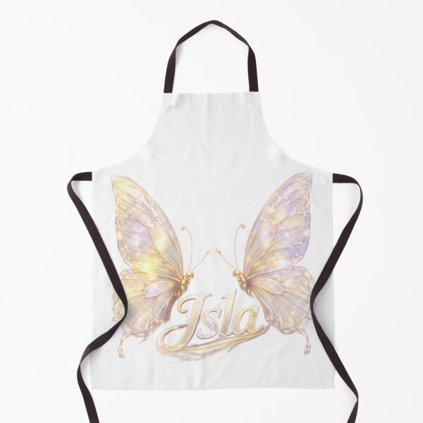 Item preview, Isla Gemini – Elegant Female Name Zodiac Butterfly Fantasy Art Design designed and sold by AlexLineArt.