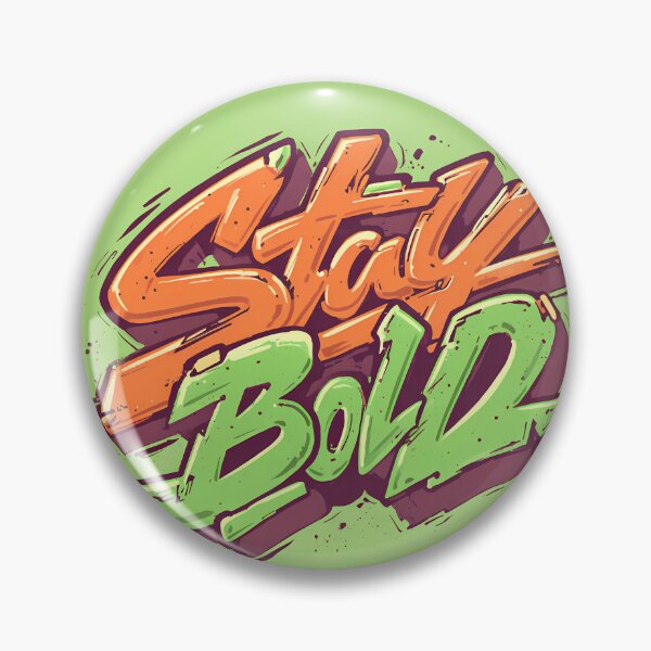 Item preview, card with quotes "Stay Bold" designed and sold by Ariadna de Raadt.