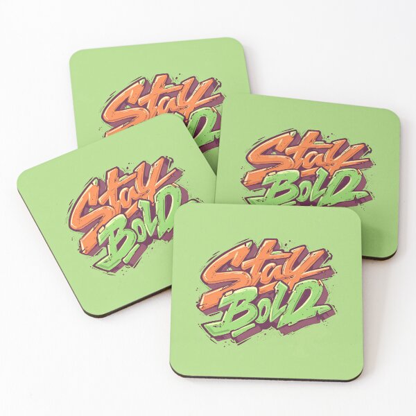 Item preview, card with quotes "Stay Bold" designed and sold by Ariadna de Raadt.