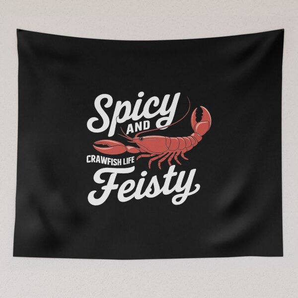 Item preview, Funny Crawfish Spicy And Feisty Crawfish Boil Cute Crawdaddy  designed and sold by MyzoToyota.