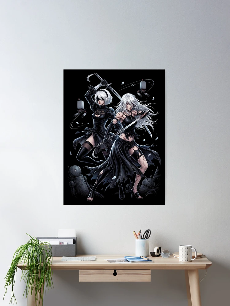 2B & A2 NieR Automata YoRHa No.2 Type B Android Blindfold White