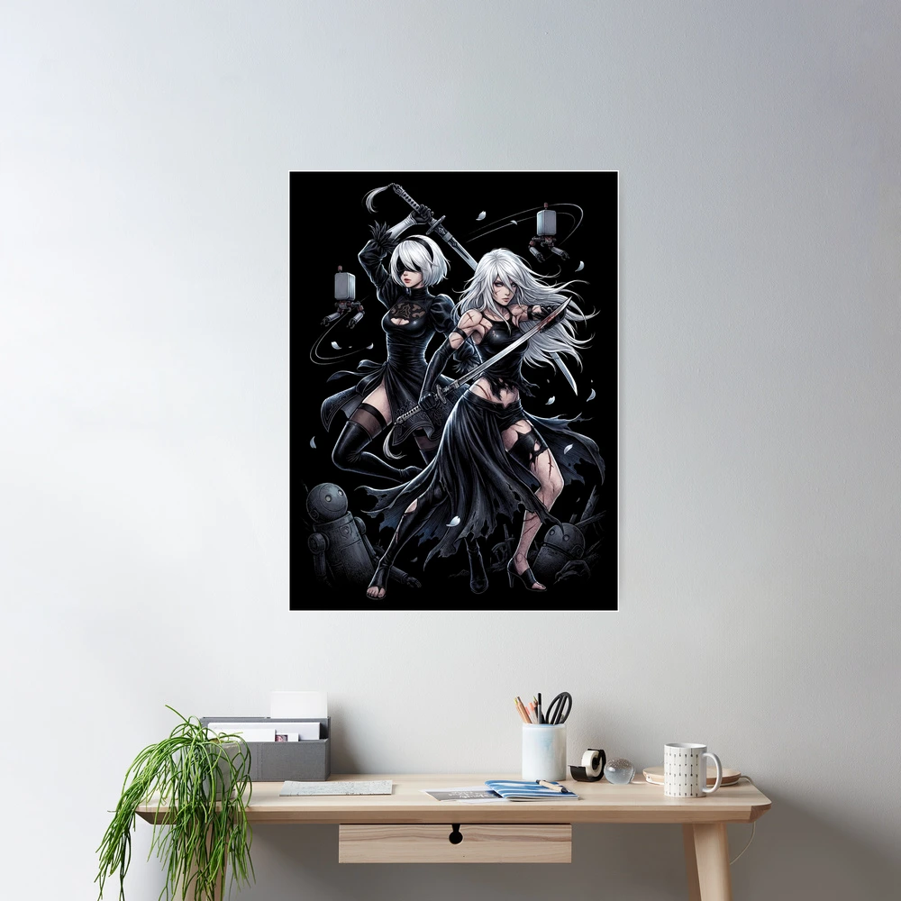 2B & A2 NieR Automata YoRHa No.2 Type B Android Blindfold White