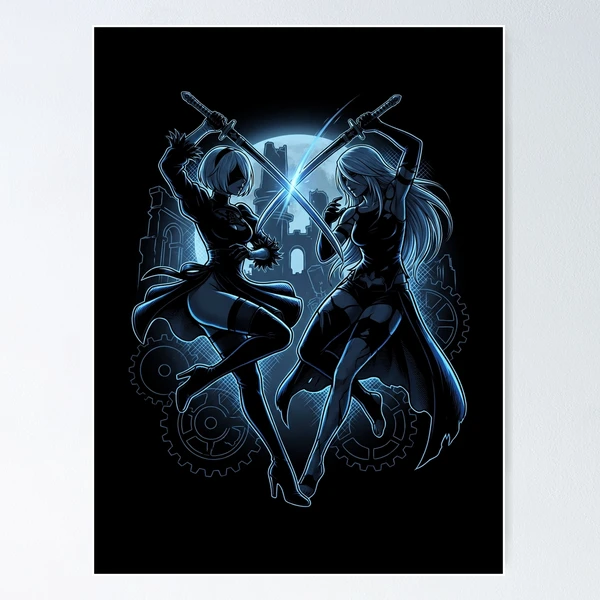 2B & A2 NieR Automata YoRHa No.2 Type B Android Blindfold White