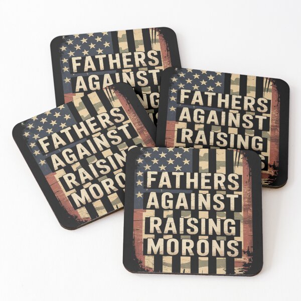Item preview, Fathers Against Raising Morons Father's Day Funny Dad Joke 4  designed and sold by KotexTemu.