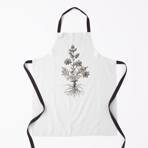Item preview, Wormwood Witch Herb - Slavic Botany Etching - Dark Herbalist Art designed and sold by YvkafromPoland.