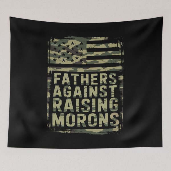 Item preview, Fathers Against Raising Morons Funny Dad Joke Father's Day 6  designed and sold by KotexTemu.