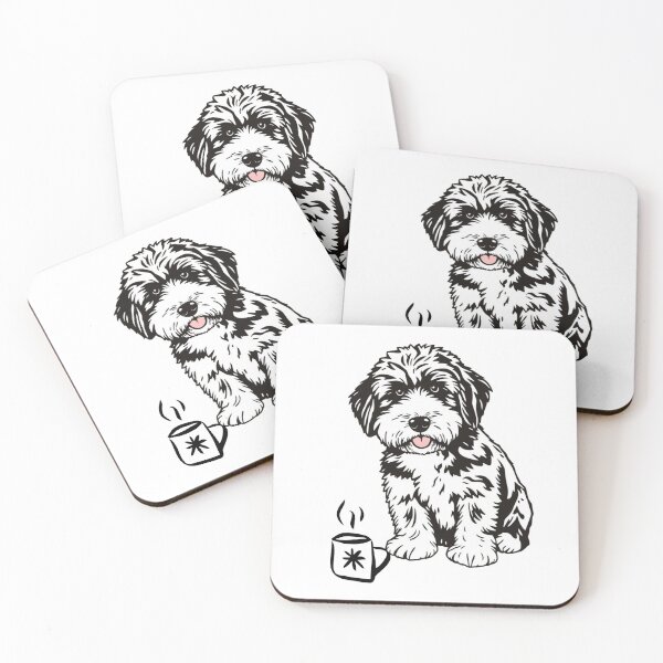 Item preview, Bernedoodle Mom Coffee and Cuddles Dog Lover designed and sold by HappySproutArt.