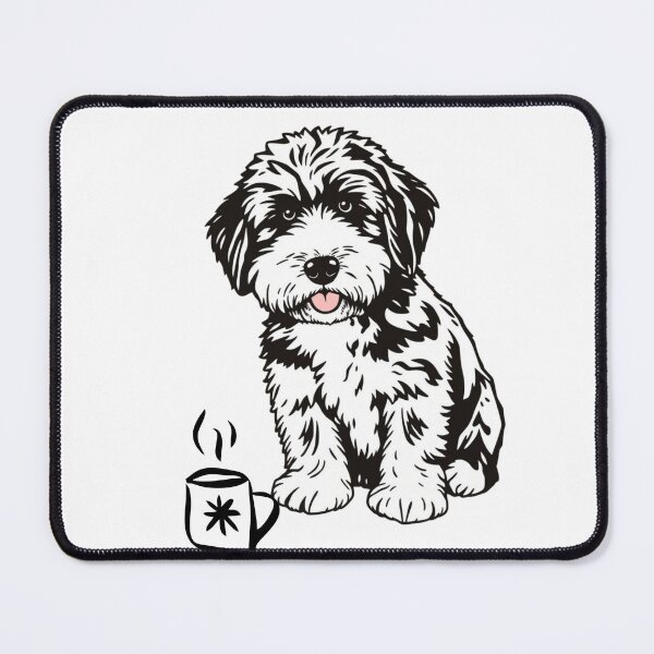 Item preview, Bernedoodle Mom Coffee and Cuddles Dog Lover designed and sold by HappySproutArt.