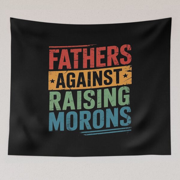 Item preview, Fathers Against Raising Morons Funny Dad Joke Father's Day 7  designed and sold by KotexTemu.